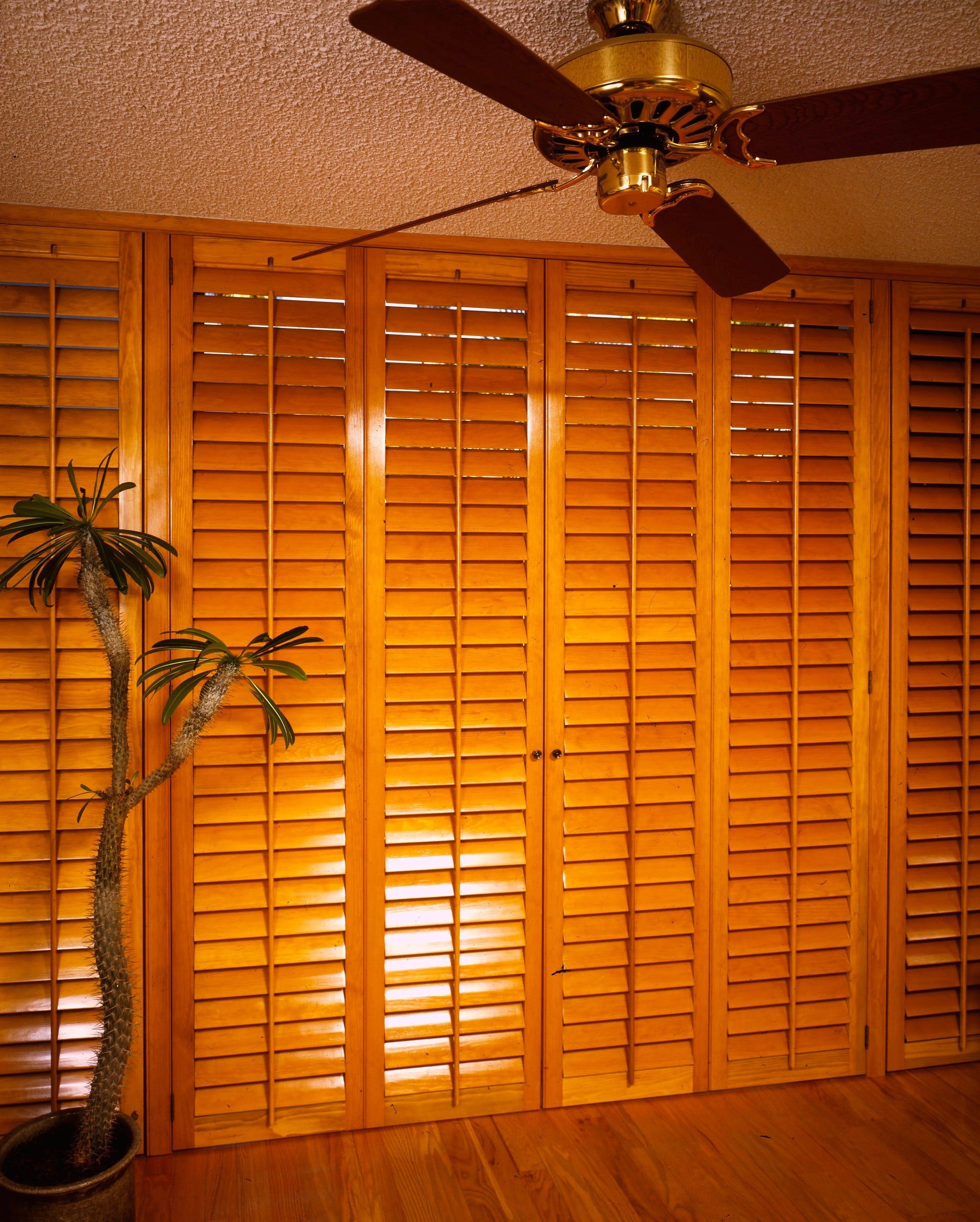 Full Sized Wooden Window Shutter Panels